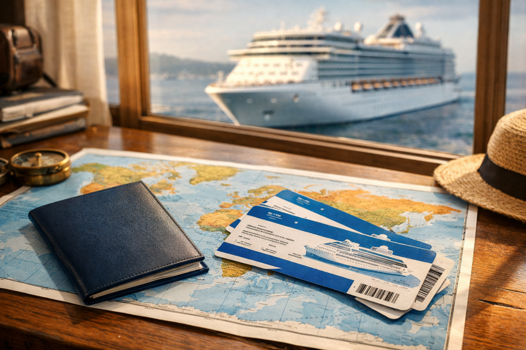 Quels sont les documents nécessaires pour une croisière ?