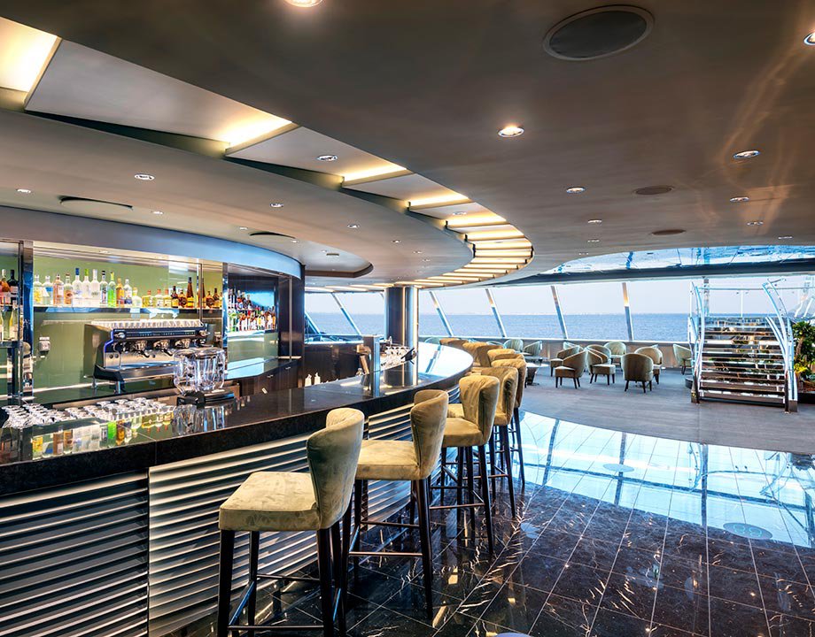 Top Sail Lounge du MSC Yacht Club sur le MSC Virtuosa