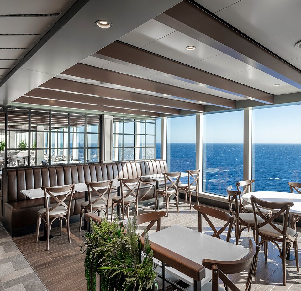 Buffet Marketplace à bord du MSC Seascape