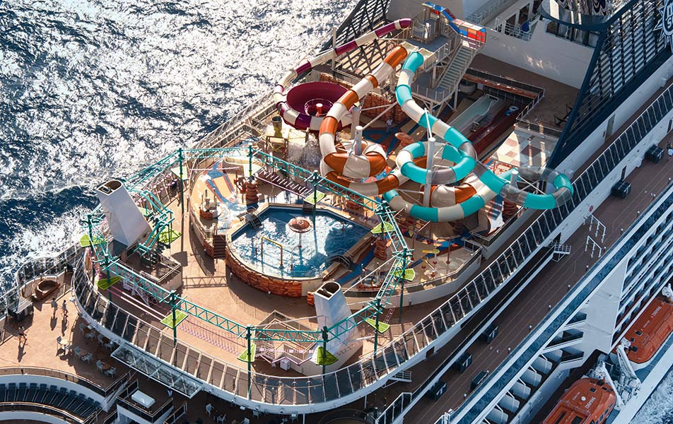 Parc aquatique Coral Reef du MSC Euribia