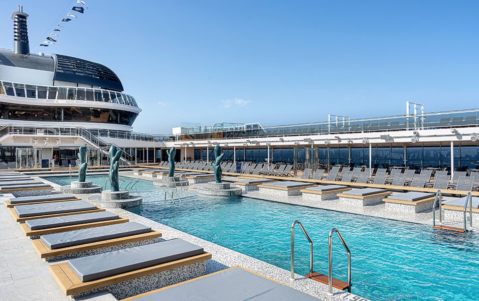 Piscine Atmosphere du MSC Euribia