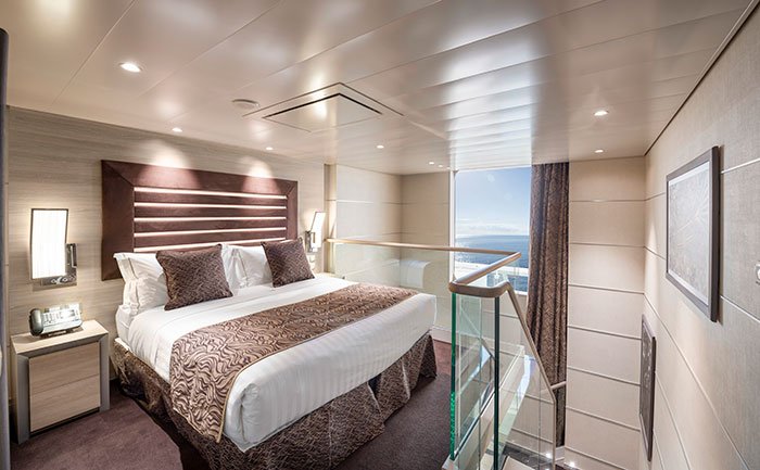Suite duplex MSC Yacht Club avec jacuzzi